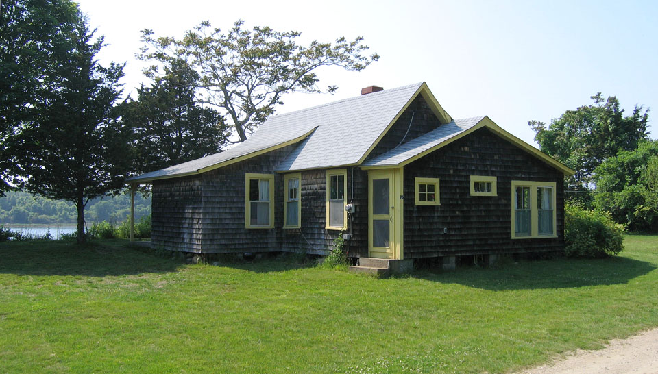 The Montgomery House, view from the road