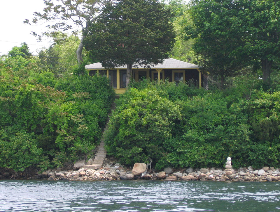 View of Montgomery's from Salt Pond