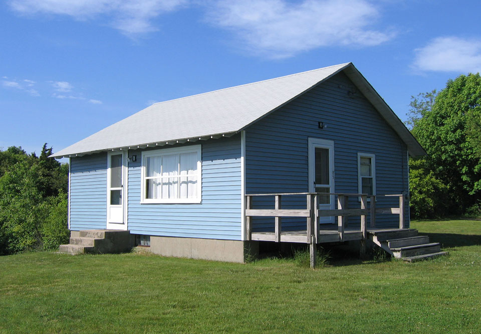 The New Cottage: Front View