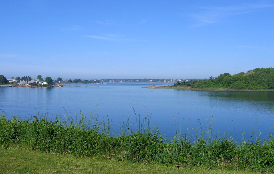 View of Salt Pond from the New Cottage